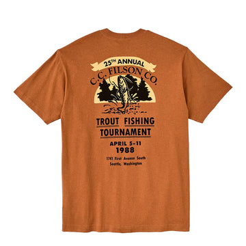 Filson S/S Frontier Graphic T-Shirt Bourbon / Tournament - Parasol Store