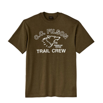 Filson S/S Frontier Graphic T-Shirt Military Olive / Trail - Parasol Store