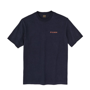 Filson S/S Frontier Logo T-Shirt Night Sky / Scenic Mark - Parasol Store