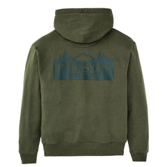 Filson Scenic Graphic Hoodie Northwest Surplus Green