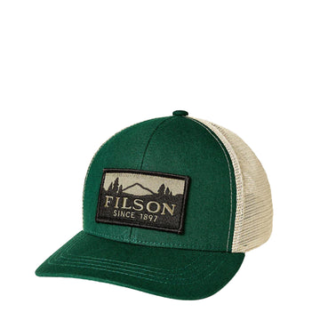 Filson Scenic Logger Mesh Cap Pine / Brown