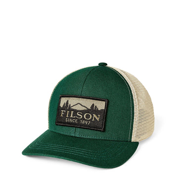 Filson Scenic Logger Mesh Cap Pine / Brown