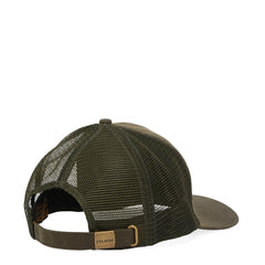 Filson Scenic Waxed Logger Mesh Cap Otter Green