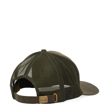 Filson Scenic Waxed Logger Mesh Cap Otter Green
