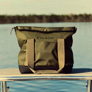 Filson Scout Tote Bag Olive / Black / Covert - Parasol Store