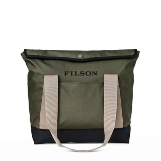 Filson Scout Tote Bag Olive / Black / Covert - Parasol Store