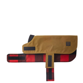 Filson Shelter Cloth Dog Coat Dark Tan - Parasol Store