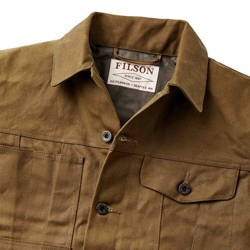 Filson Short Lined Cruiser Jacket Dark Tan - Parasol Store