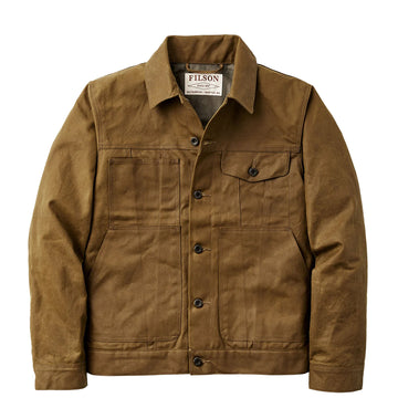 Filson Short Lined Cruiser Jacket Dark Tan