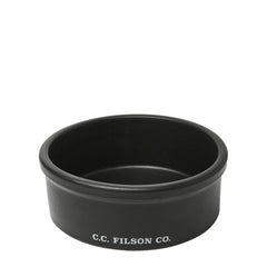 Filson Stoneware Dog Bowl Faded Black - Parasol Store