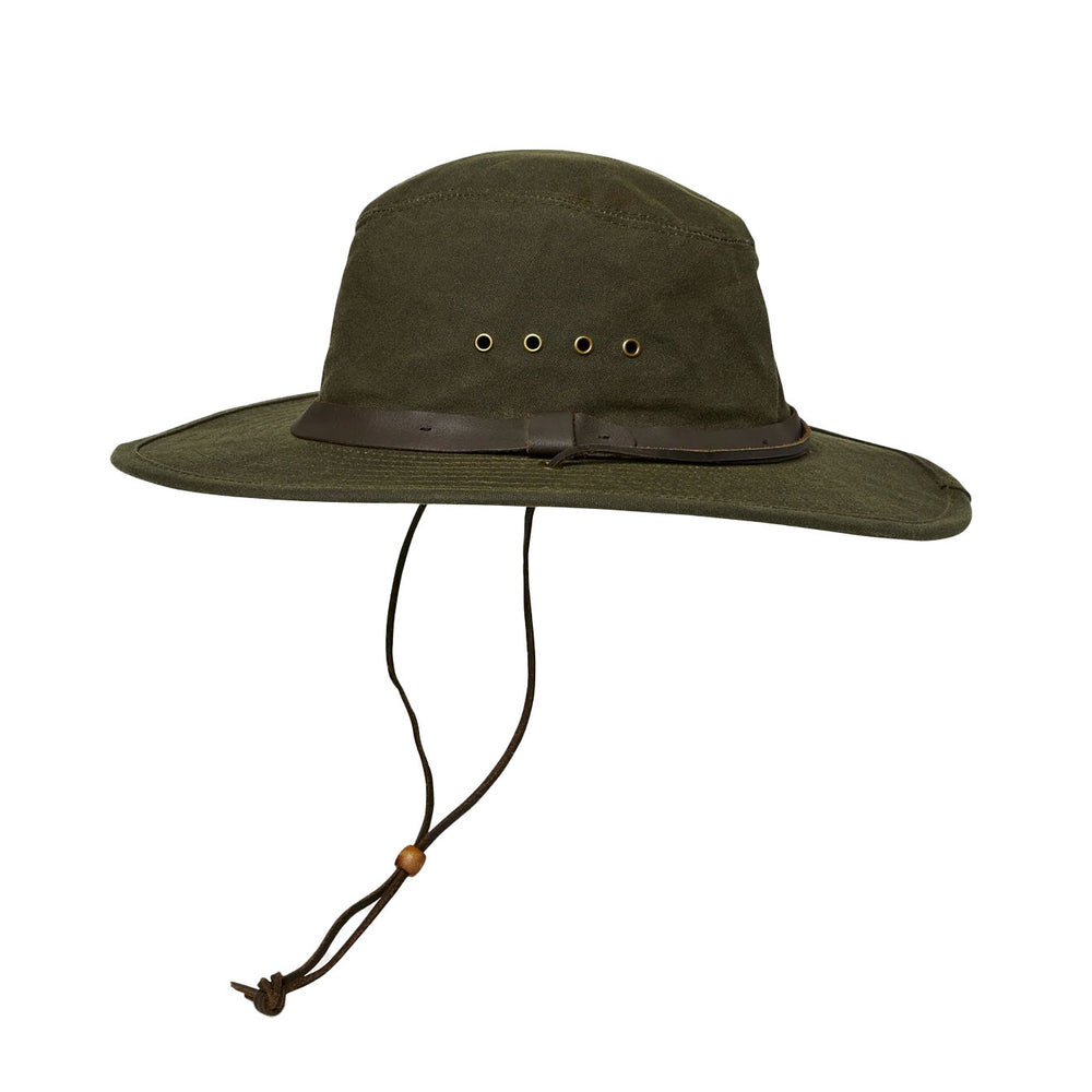 Filson Tin Cloth Bush Hat Otter Green - Parasol Store