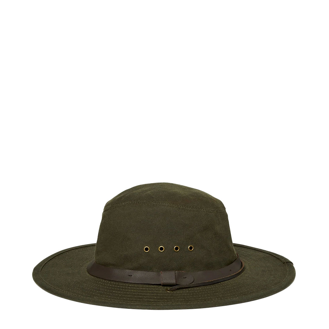 Filson Tin Cloth Bush Hat Otter Green - Parasol Store
