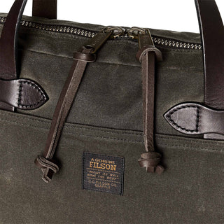 Filson Tin Cloth Compact Briefcase Otter Green - Parasol Store
