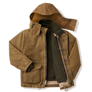 Filson Tin Cloth Field Jacket Dark Tan - Parasol Store