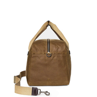Filson Tin Cloth Medium Duffle Bag Dark Tan - Parasol Store