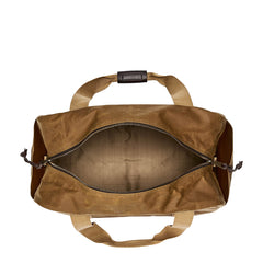Filson Tin Cloth Medium Duffle Bag Dark Tan - Parasol Store