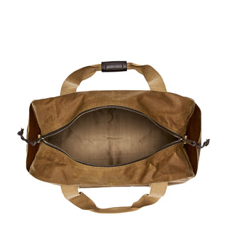 Filson Tin Cloth Medium Duffle Bag Dark Tan - Parasol Store
