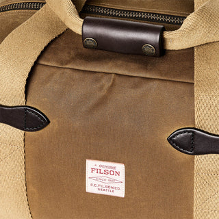 Filson Tin Cloth Small Duffle Bag Dark Tan - Parasol Store