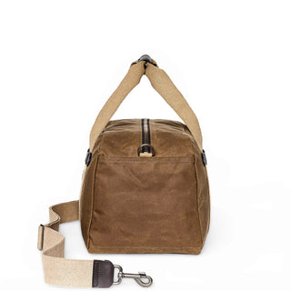 Filson Tin Cloth Small Duffle Bag Dark Tan - Parasol Store