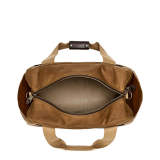 Filson Tin Cloth Small Duffle Bag Dark Tan - Parasol Store