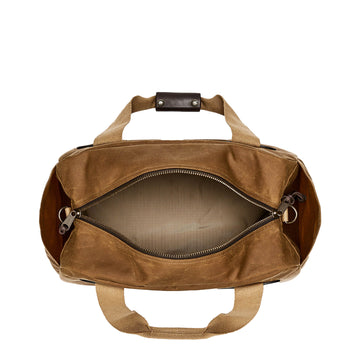 Filson Tin Cloth Small Duffle Bag Dark Tan - Parasol Store