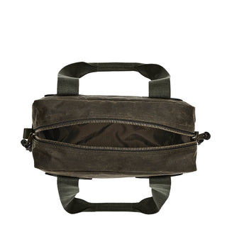Filson Tin Cloth Tote Bag With Zipper Otter Green - Parasol Store