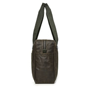 Filson Tin Cloth Tote Bag With Zipper Otter Green - Parasol Store