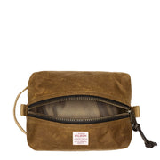 Filson Tin Cloth Travel Kit Dark Tan - Parasol Store
