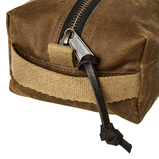 Filson Tin Cloth Travel Kit Dark Tan - Parasol Store