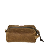Filson Tin Cloth Travel Kit Dark Tan - Parasol Store