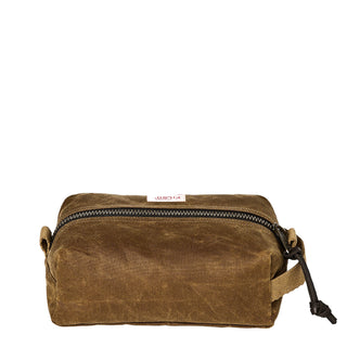 Filson Tin Cloth Travel Kit Dark Tan - Parasol Store