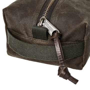 Filson Tin Cloth Travel Kit Otter Green