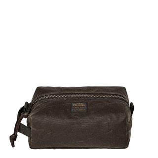 Filson Tin Cloth Travel Kit Otter Green - Parasol Store