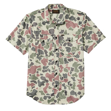 Filson Twin Lakes Short Sleeve Shirt Shrub Camo - Parasol Store
