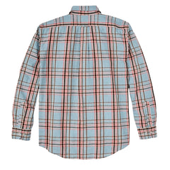 Filson Washed Feather Cloth Shirt Light Blue / Red / Natural Plaid - Parasol Store