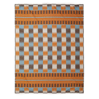 Filson Western Tracks Blanket Blue Gold Multi - Parasol Store