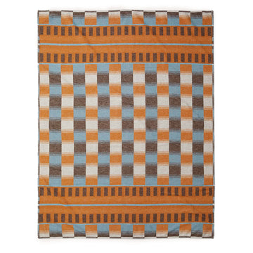 Filson Western Tracks Blanket Blue Gold Multi - Parasol Store