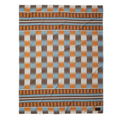 Filson Western Tracks Blanket Blue Gold Multi - Parasol Store
