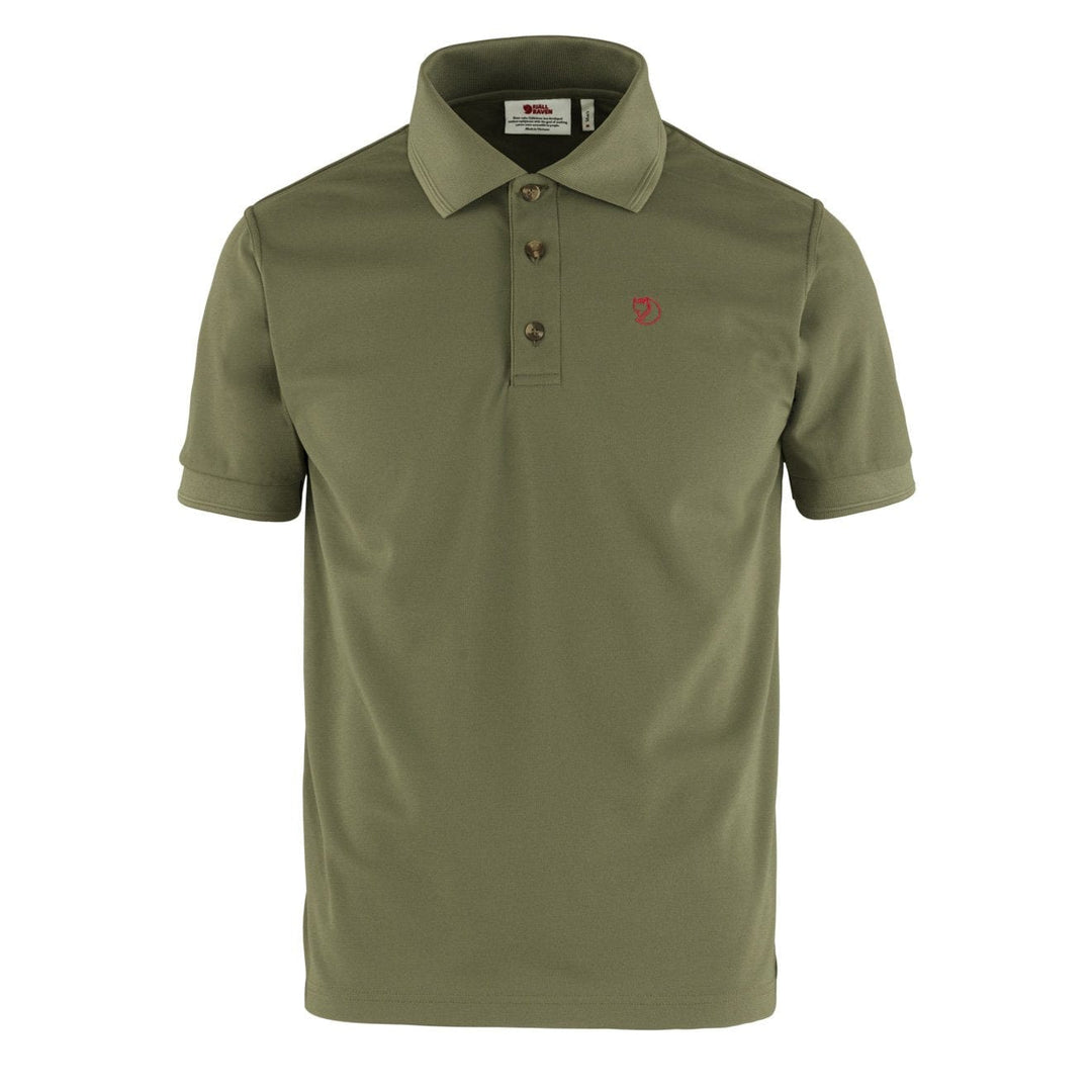 Fjallraven Crowley Pique Shirt Light Olive - Parasol Store