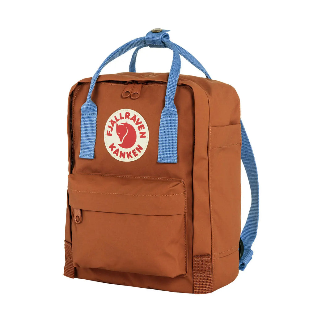 Fjallraven Kanken Mini Backpack Terracotta Brown Ultramarine - Parasol Store
