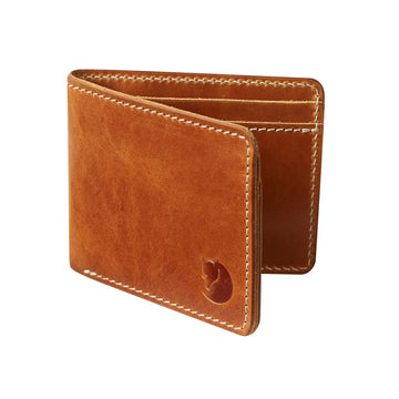 Fjallraven Ovik Wallet Leather Cognac Fjallraven