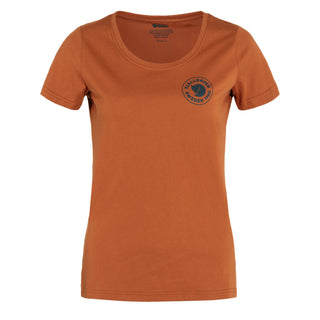 Fjallraven Womens 1960 Logo T-Shirt Terracotta Brown Fjallraven