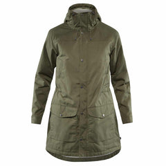 Fjallraven Womens Greenland Winter Parka Laurel Green - Parasol Store
