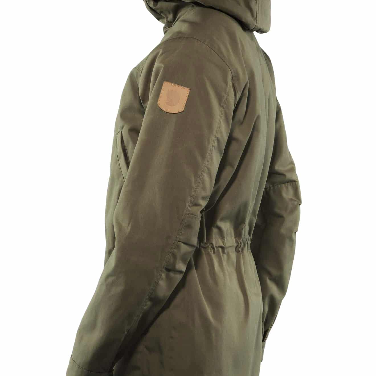 Fjallraven Womens Greenland Winter Parka Laurel Green - Parasol Store
