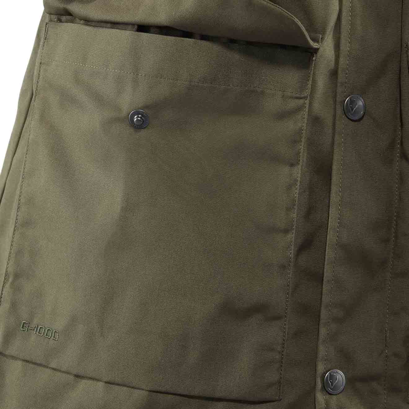 Fjallraven Womens Greenland Winter Parka Laurel Green - Parasol Store