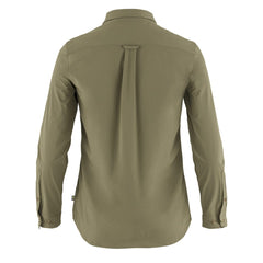 Fjallraven Womens Ovik Lite Shirt LS Green - Parasol Store