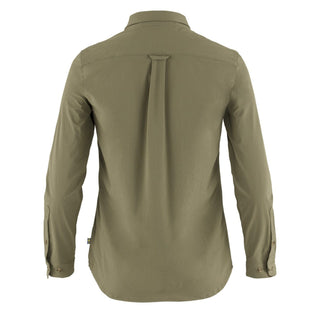 Fjallraven Womens Ovik Lite Shirt LS Green - Parasol Store