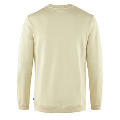Fjallraven 1960 Logo Badge Sweater Chalk White - Parasol Store