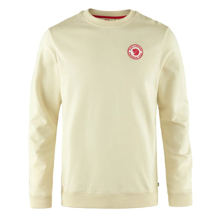 Fjallraven 1960 Logo Badge Sweater Chalk White - Parasol Store