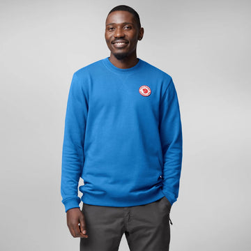 Fjallraven 1960 Logo Badge Sweater Classic Misty Green - Parasol Store